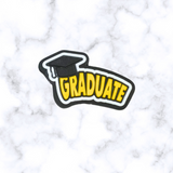 Graduation Shoe Charms 8 pc set