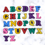 Alphabet Shoe Charms