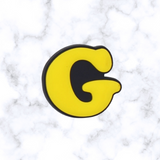 Alphabet Shoe Charms