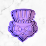 Uncle Sam Cookie Cutter and Stamps