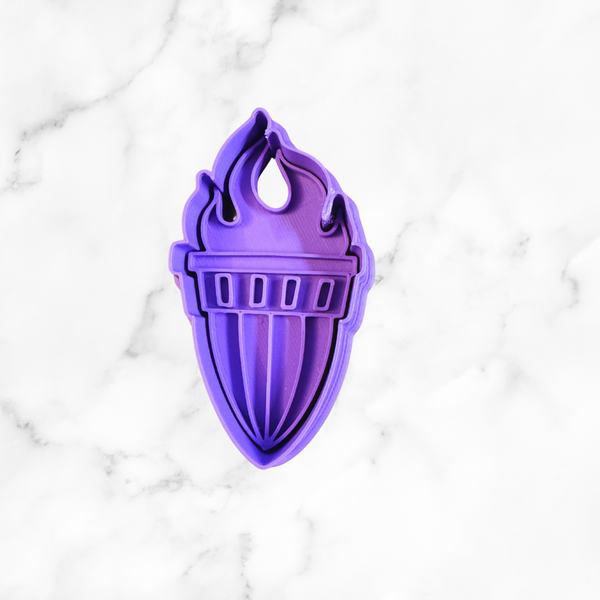 Liberty Torch Cookie Cutter and Stamps