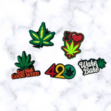leaf 5 Pack Shoe Charms