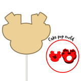Reindeer Christmas Cake Pop mold