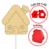 GingerBread House Christmas  Cake Pop