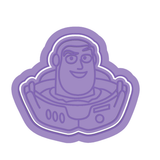 Space Ranger Hero Cookie Cutter & Embosser Stamp