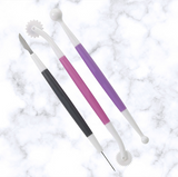 3 Pieces  Fondant Tool Set