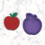 Apple Cookie Cutter and Stamp