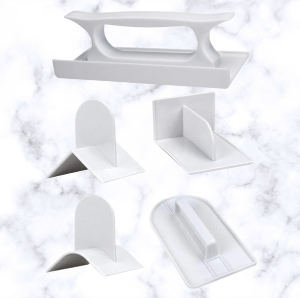 5 pcs Fondant Icing Smoother Polisher