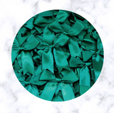 12 Ct Green  Bow Satin Ribbon