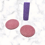 Greek Tile Polymer Clay Texture Roller