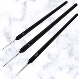3 Count Fine Detail Brushes