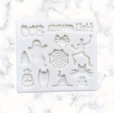 Halloween Theme 8 silicone mold