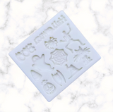 Halloween Theme 8 silicone mold