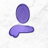 Adult Vagina & Penis Cookie Cutter Set