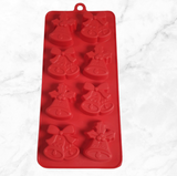 Christmas Bells Treat , Ice, Wax , Silicone Mold