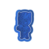 Little Panther Hero Cookie Cutter & Embosser Stamp Set