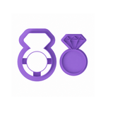 Minimal Luxe Ring Cookie Cutter & Stamp Set