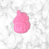 Mothers Day Mug Fondant N Cookie Cutter and Stamp