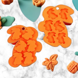 Easter Bunny Cute 3D Rabbit Bunny Silicone DIY Mold Mould Soap Cube Tray 6 Cavity