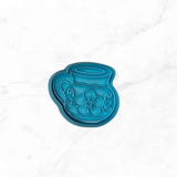 Taza De Barro Cookie Cutter n Stamp