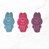 Cute Furry Creature Cookie Cutters