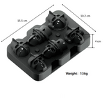 Skull Cake and Ice tray Silicone Molds