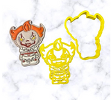 Scary Clown it Cookie Cutters and Embossers Halloween