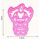 Scary Clown it Cookie Cutters and Embossers Halloween