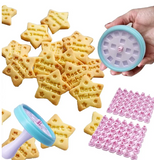 Customizable Message Alphabet Stamp