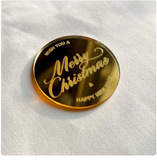 Christmas acrylic Toppers