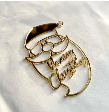 Christmas acrylic Toppers