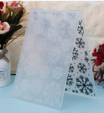 Snowflake Plastic Embossing Folder