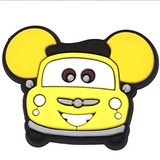 Fast Cars Shoe Charms