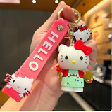 Cute Cat Key Girl Cartoon Car Key Chains
