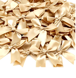 12 ct  Gold  Bow Satin Ribbon