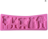 Baby Clothes Silicone Mold 3D