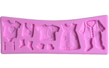 Baby Clothes Silicone Mold 3D