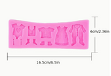 Baby Clothes Silicone Mold 3D