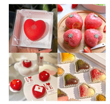 Heart Shaped Silicone Mold 6 Holes