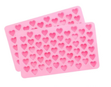 Mini hearts 55 Cavity silicone mold