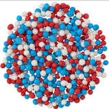 Red, White and Blue Nonpareils