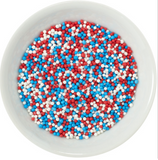 Red, White and Blue Nonpareils