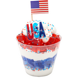 Red, White and Blue Nonpareils