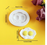 Double Poached Egg Silicone mold