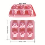 Mothers Day Rose Shape 1 Count 6 Cavity Mothers Day Silicone Mold