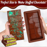 Chocolate bar Silicone Mold 1 Inch Deep