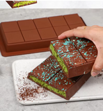 Chocolate bar Silicone Mold 1 Inch Deep