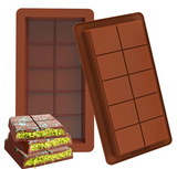 Chocolate bar Silicone Mold 1 Inch Deep