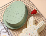 Easter Egg and Bunny Silcone Mold