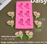 Daisy Flower Silicone Mold